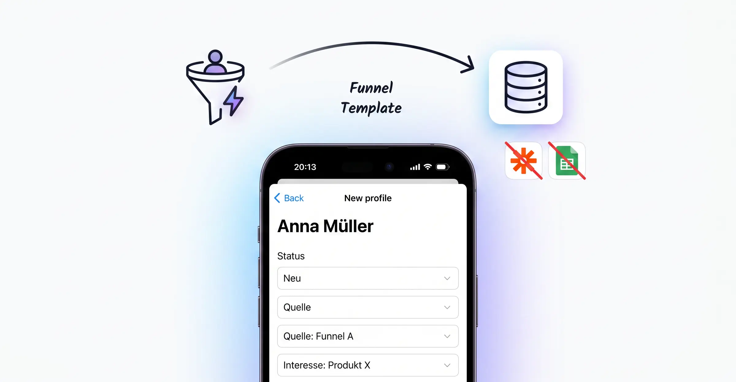 Lead-Anreicherung aus dem Funnel