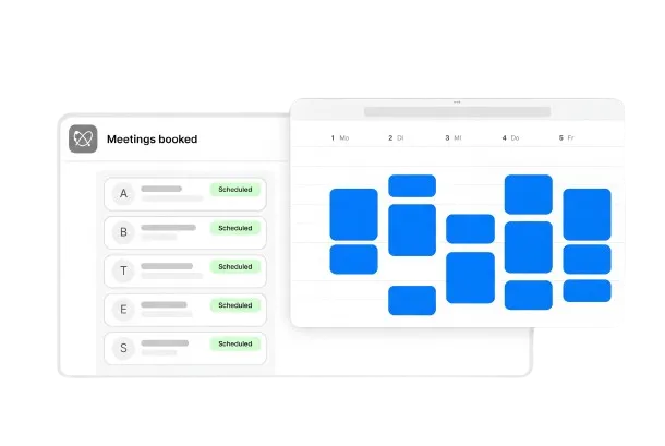 IntroKI CRM: Visual Workflow Builder mit Trigger, Bedingungen und E-Mail-Sequenz, eingebaute Vertriebslogik im Kern statt Zapier-Kette