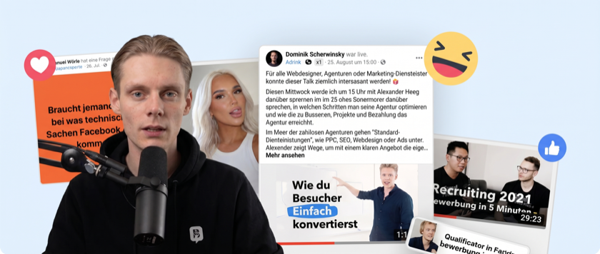 Agentur-Partner und Community-Austausch auf LinkedIn